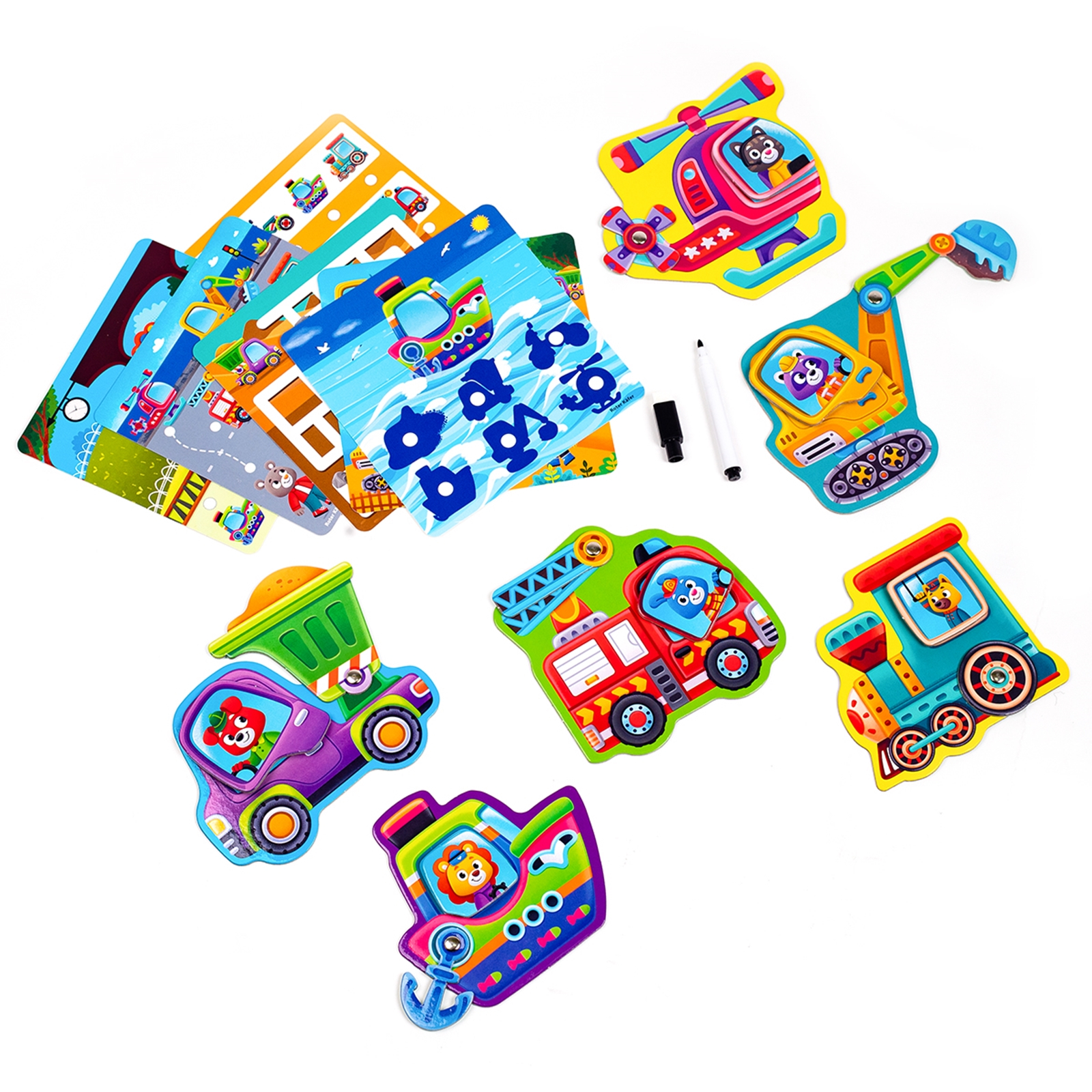 ROTER KÄFER Lernspiel Transport, 3-5 Jahre