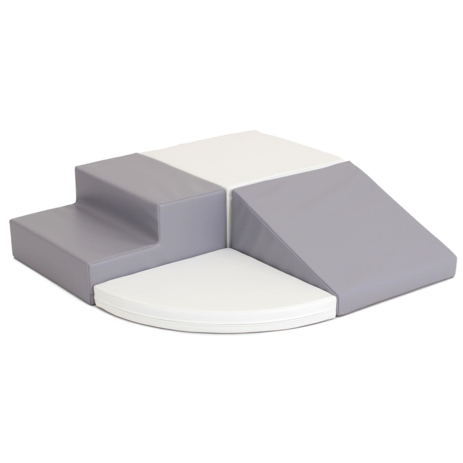 IGLU Soft Play Set Eckkletterer 16 grau-weiss