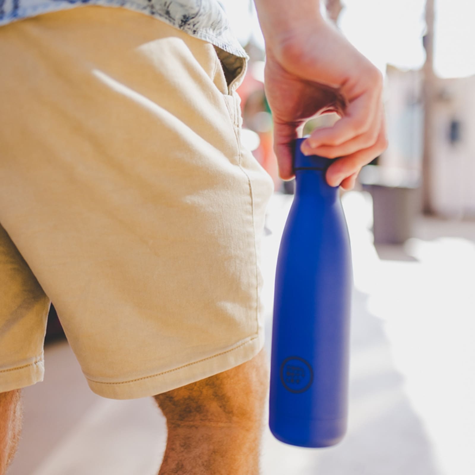 COOL BOTTLES Isolierflasche The Bottle Vivid Blue 350ml