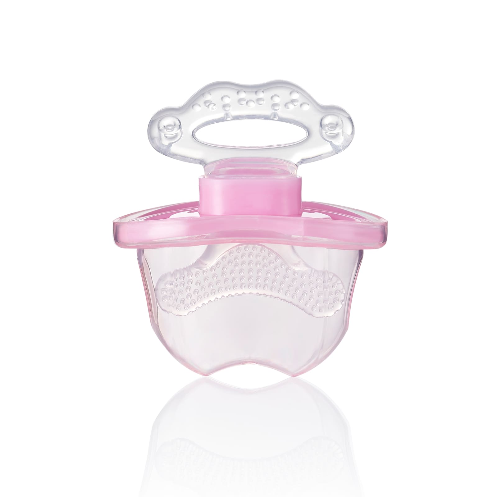BRUSH-BABY Anneau de dentition FrontEase rose vif
