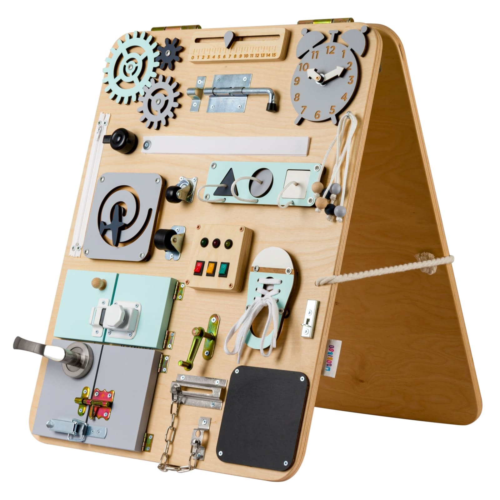 WOOBIBOO Doppelseitiges Woobiboard Premium