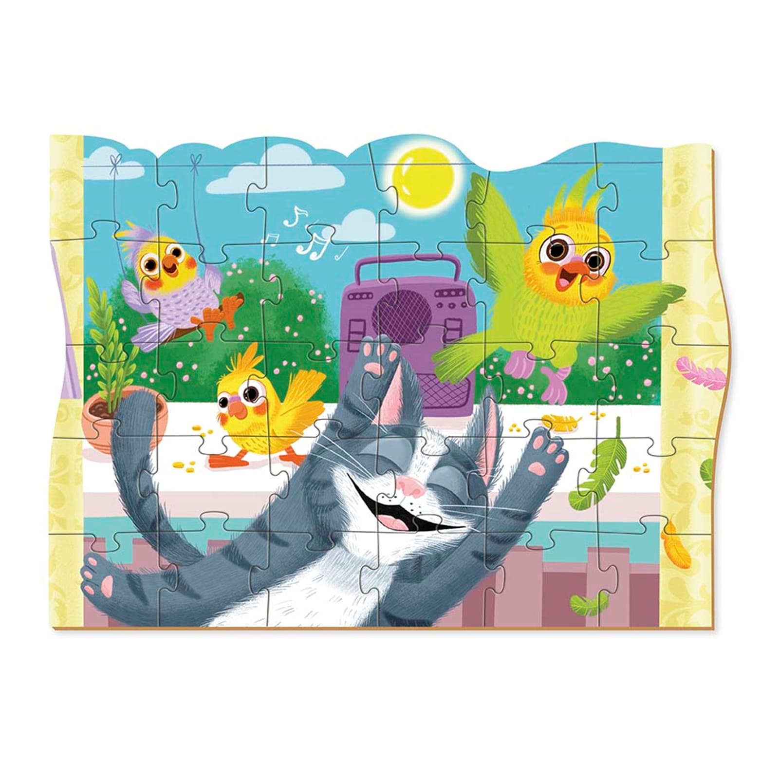 DODO Puzzle Katzenträume 30 Teile, 36M+