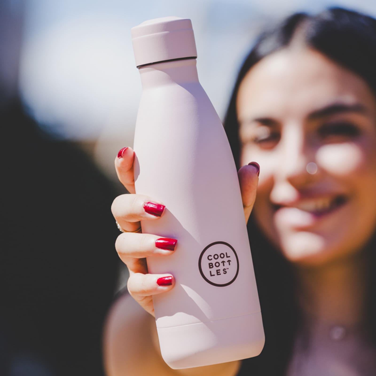 COOL BOTTLES Isolierflasche The Bottle Pastel Pink 350ml