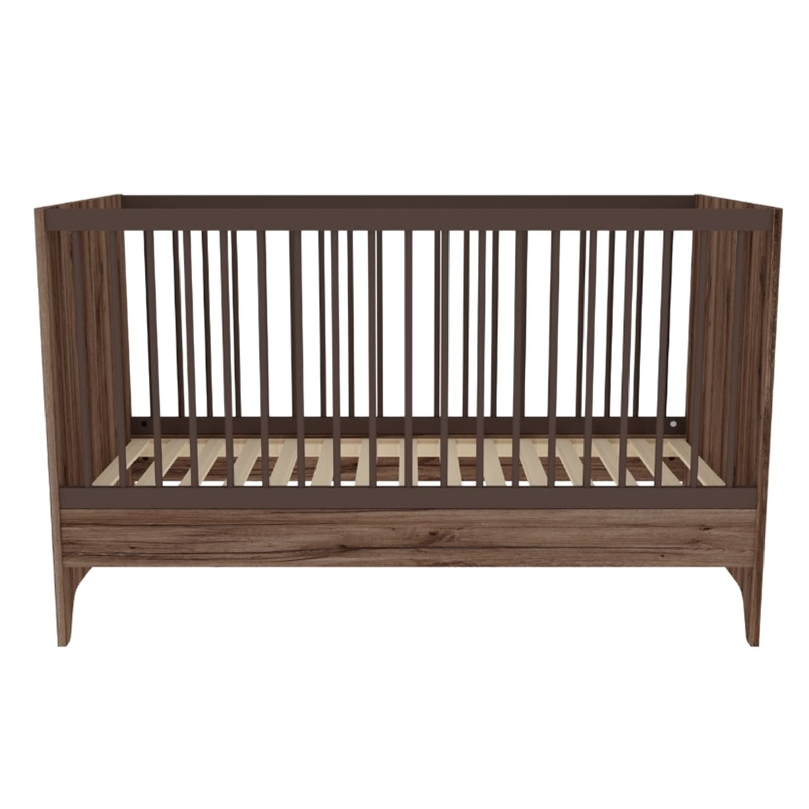 BISAL Nest Walnut Lit d’enfant 70 x 140 cm