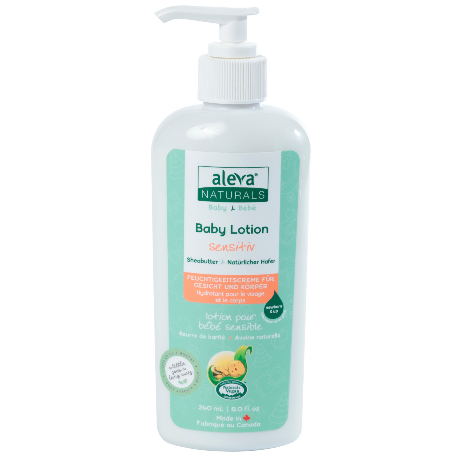 ALEVA NATURALS Baby Lotion Sensitiv 240ml