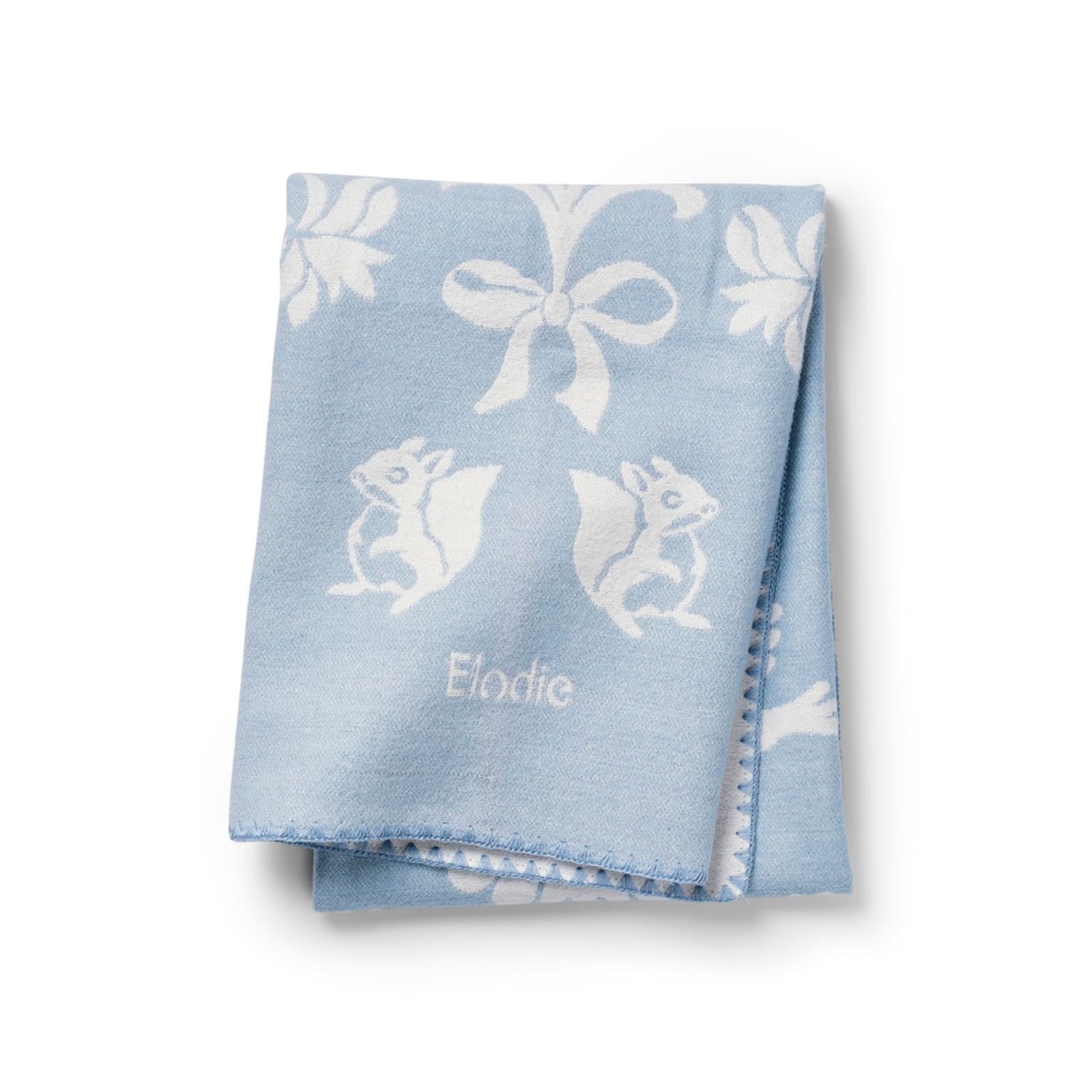 ELODIE Babydecke Jacquard Blueberry Bliss