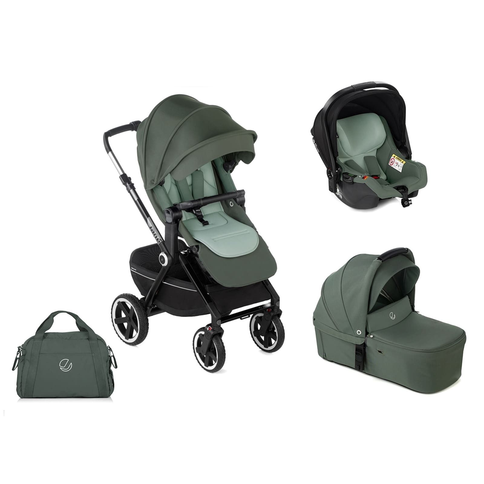 JANÉ Buggy Crosslight 3er Set Botanic