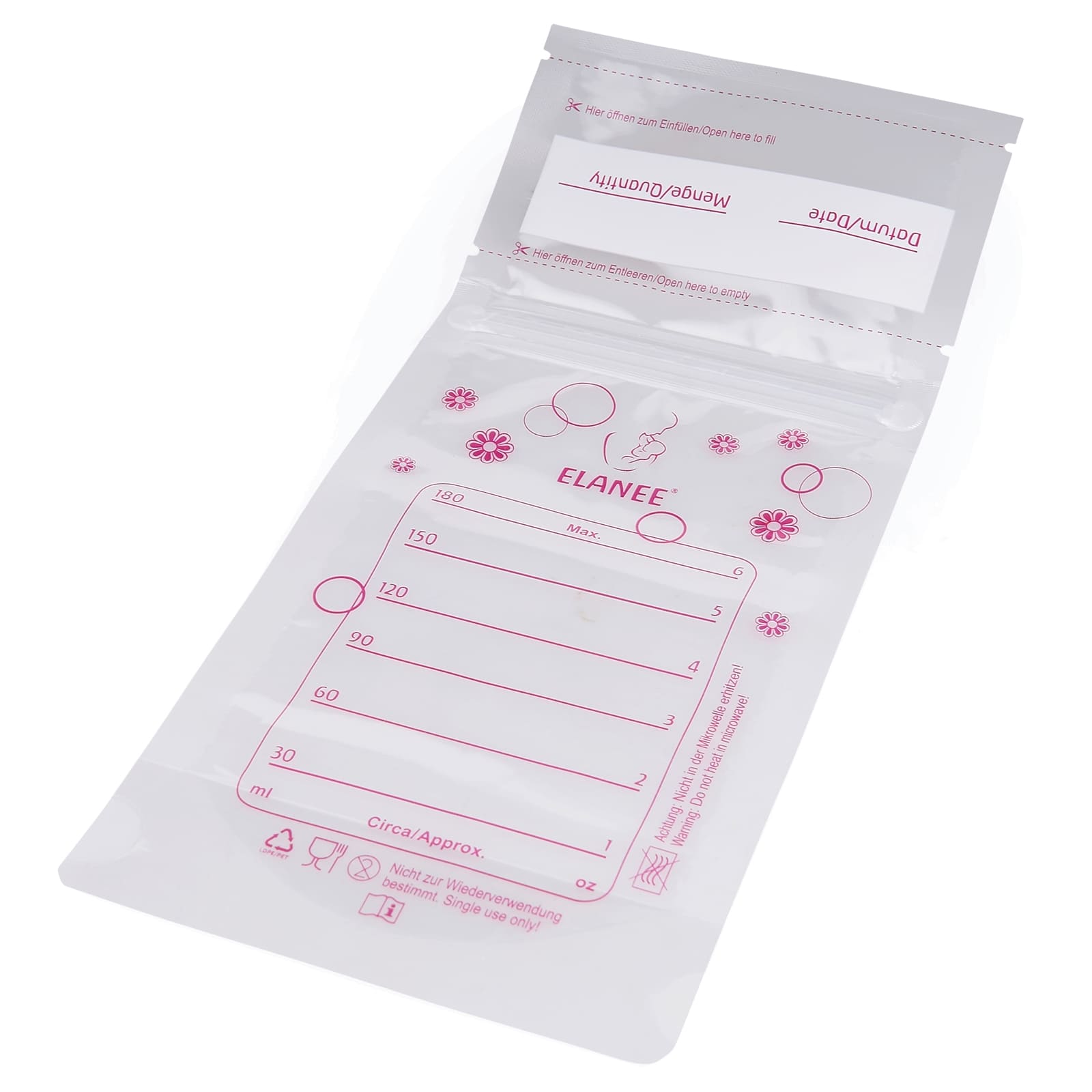 ELANEE Muttermilchbeutel FS 20 Stück