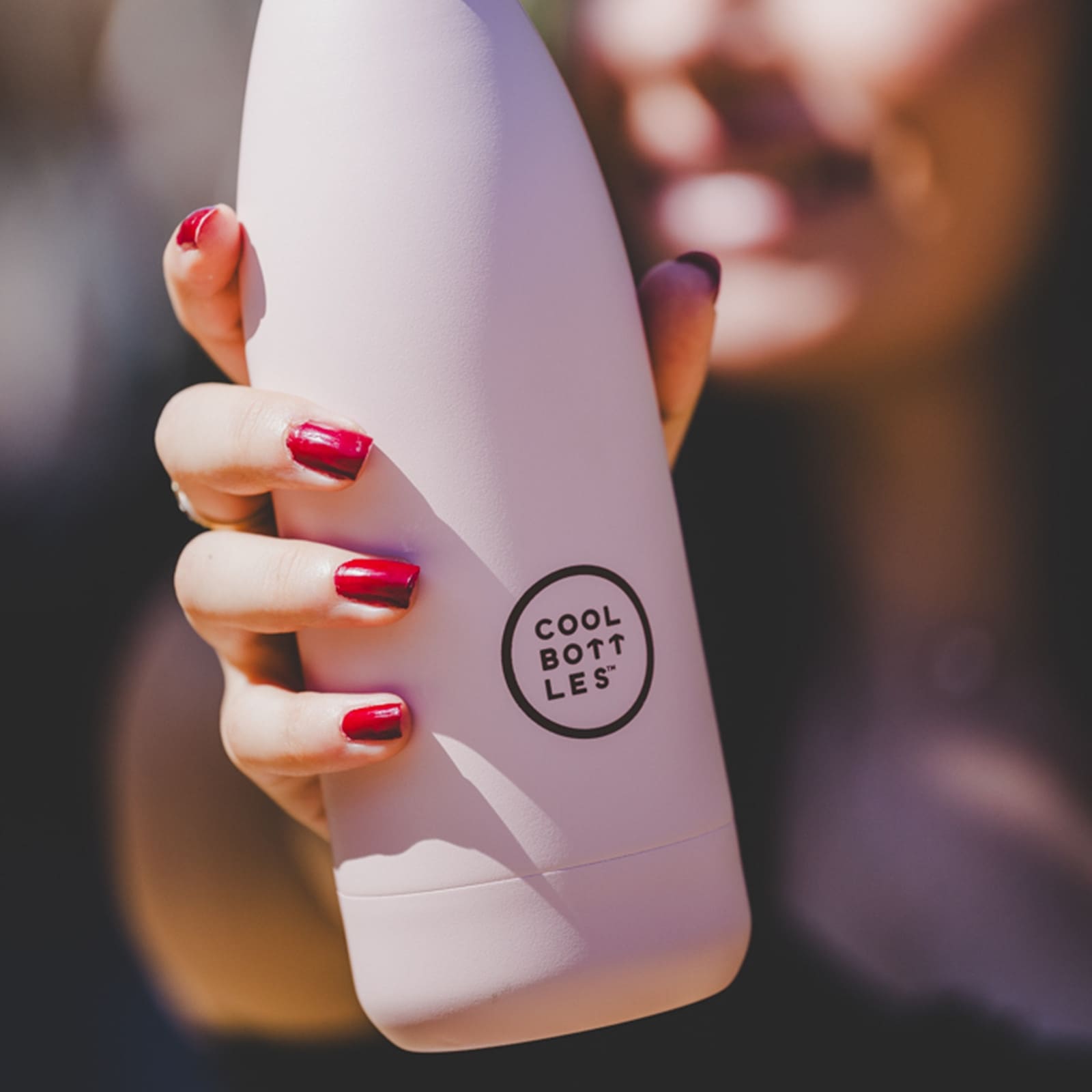 COOL BOTTLES Isolierflasche The Bottle Pastel Pink 350ml