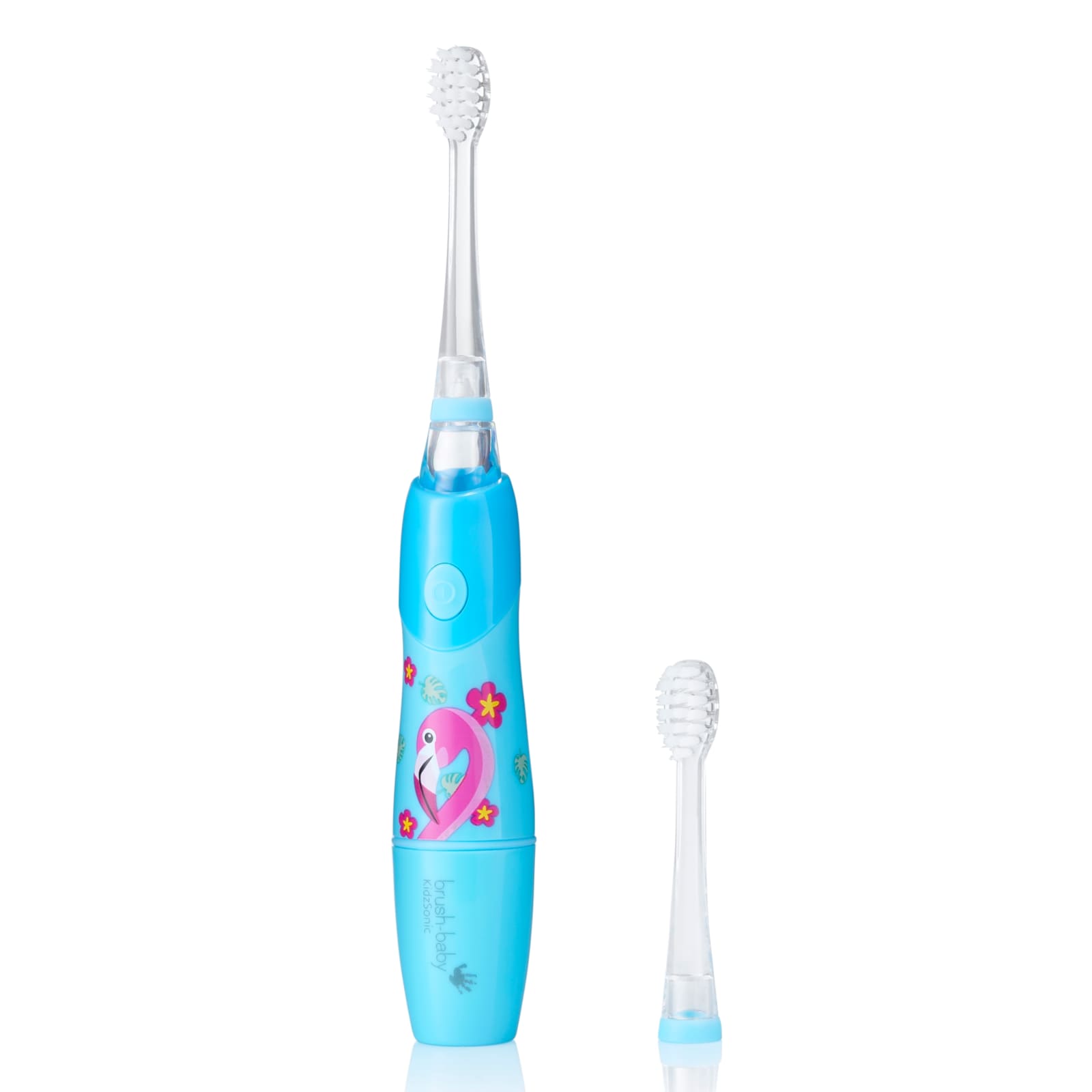 BRUSH-BABY Brosse à dents électrique KidzSonic Flamant