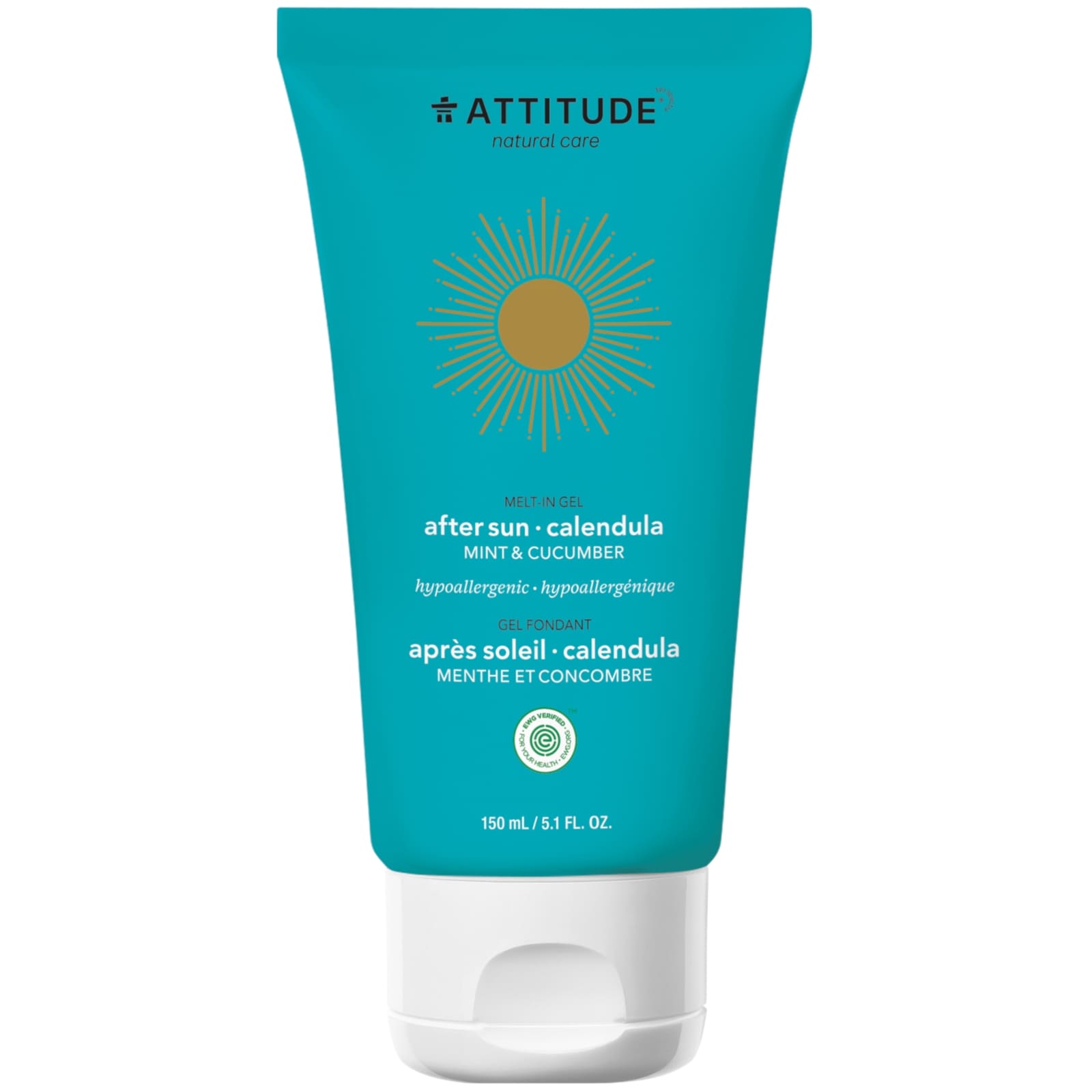 ATTITUDE After Sun Gel Minze und Gurke 150ml