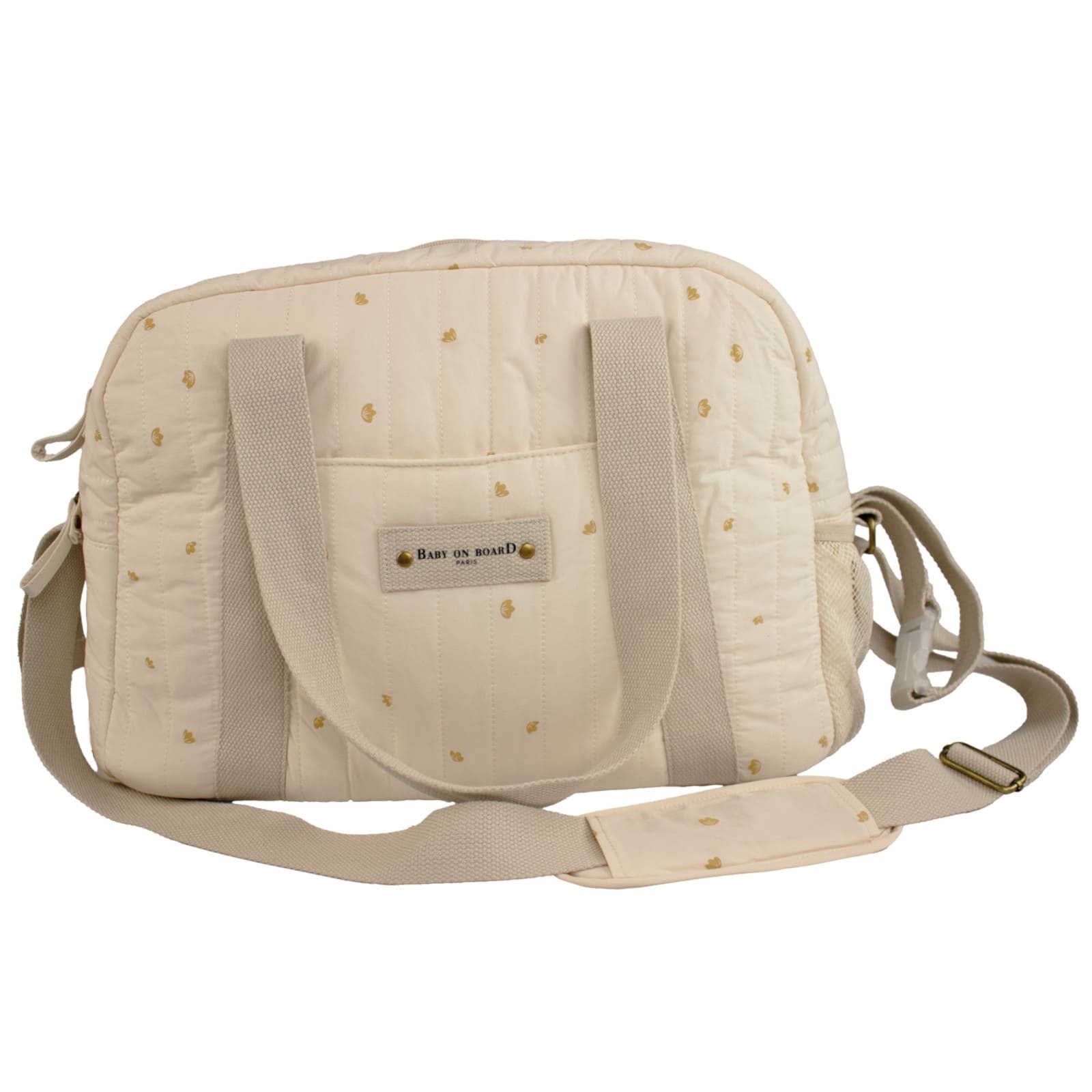 BABY ON BOARD Wickeltasche Simply Cotton