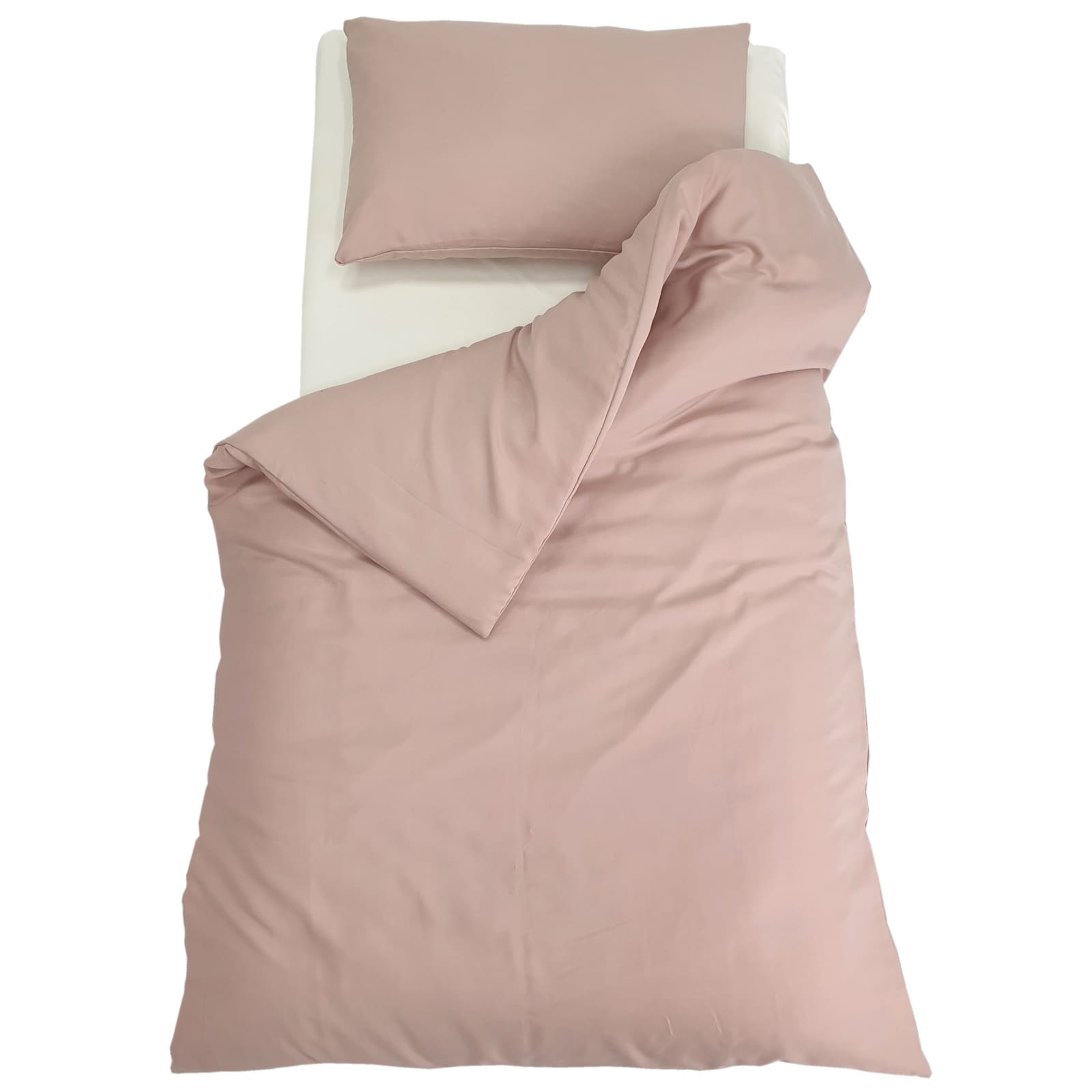 KULI-MULI Bettwäscheset Lyocell rosa