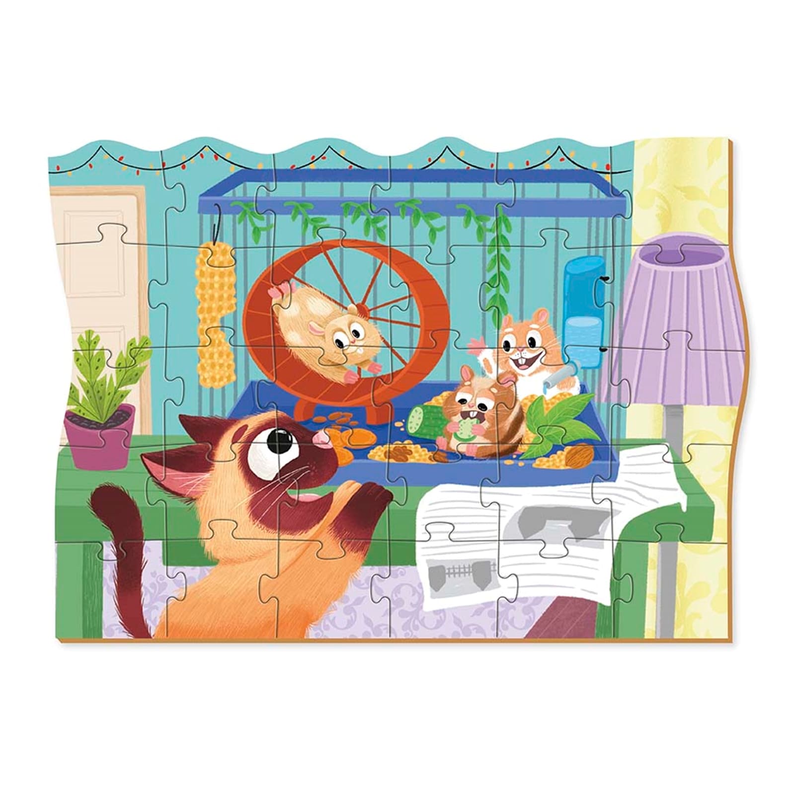 DODO Puzzle Hamster 30 éléments, 36m+