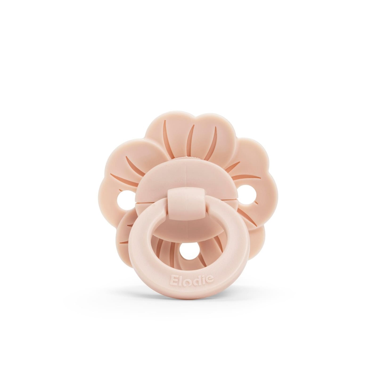 ELODIE Sucette symétrique silicone Binky Bloom Powder Pink, à partir de 3 mois