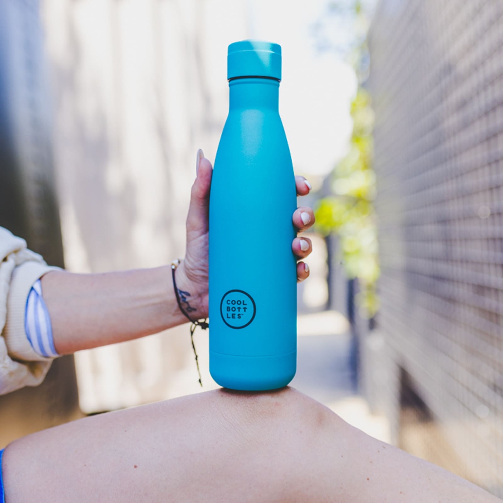 COOL BOTTLES Isolierflasche The Bottle Vivid Turquoise 750ml