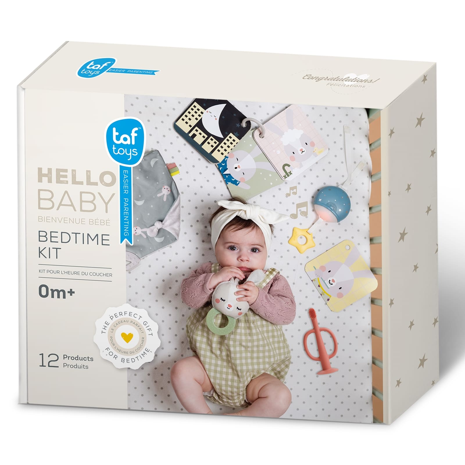 TAF-TOYS Geschenkset Hello Baby, 0M+