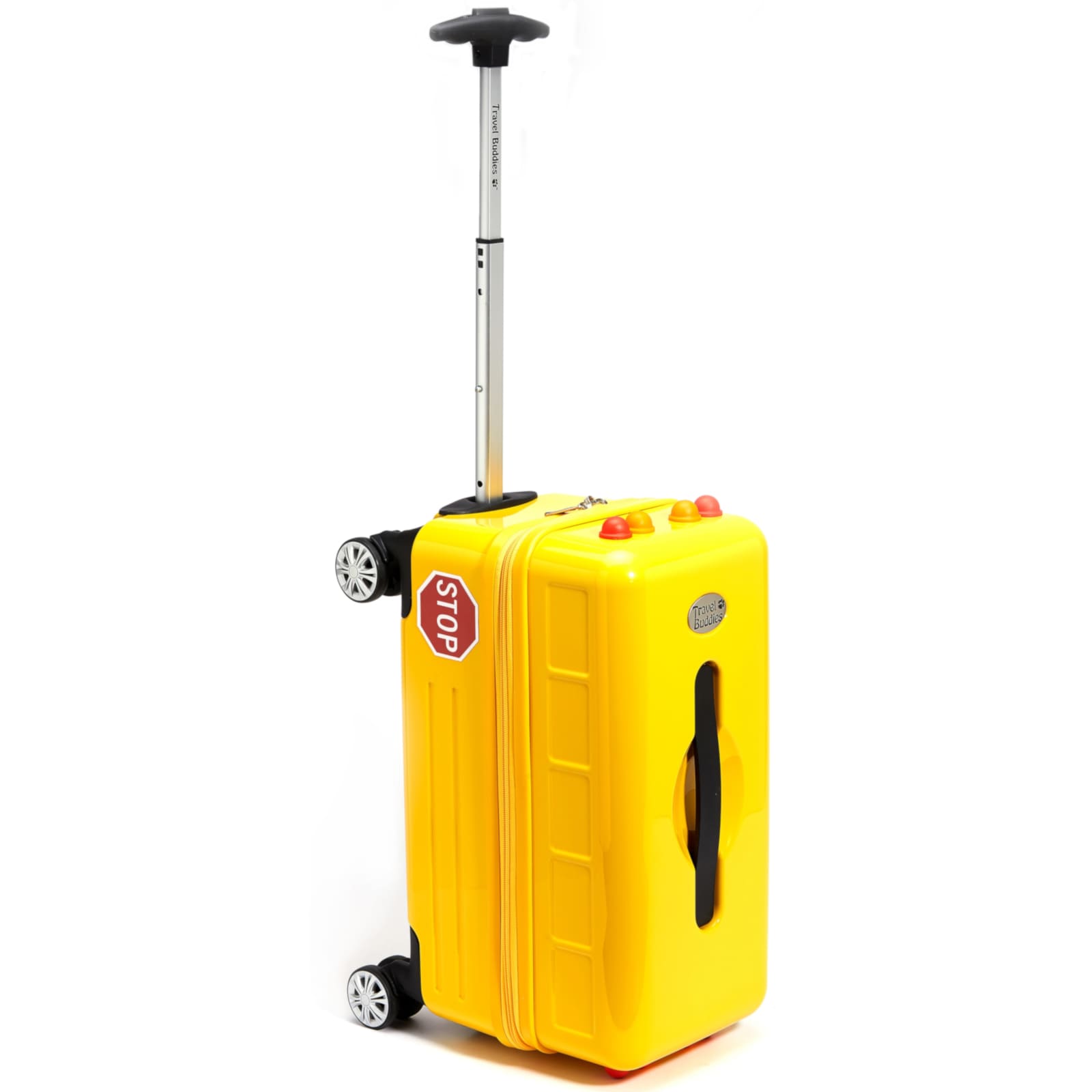 TRAVEL BUDDIES Rollkoffer Schulbus gelb