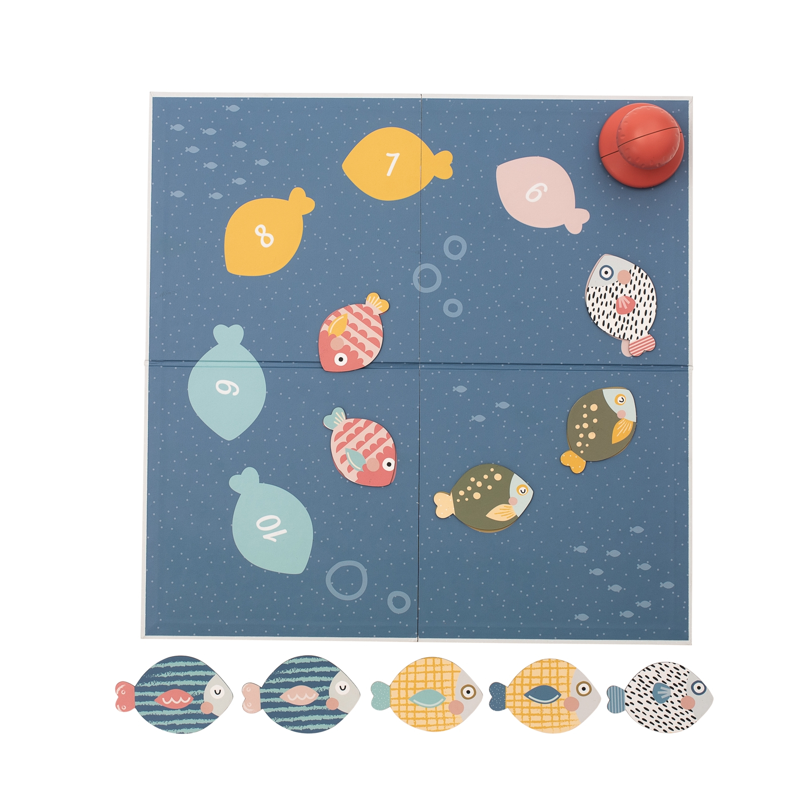 TAF TOYS Magnetspiel Fisch, 12M+