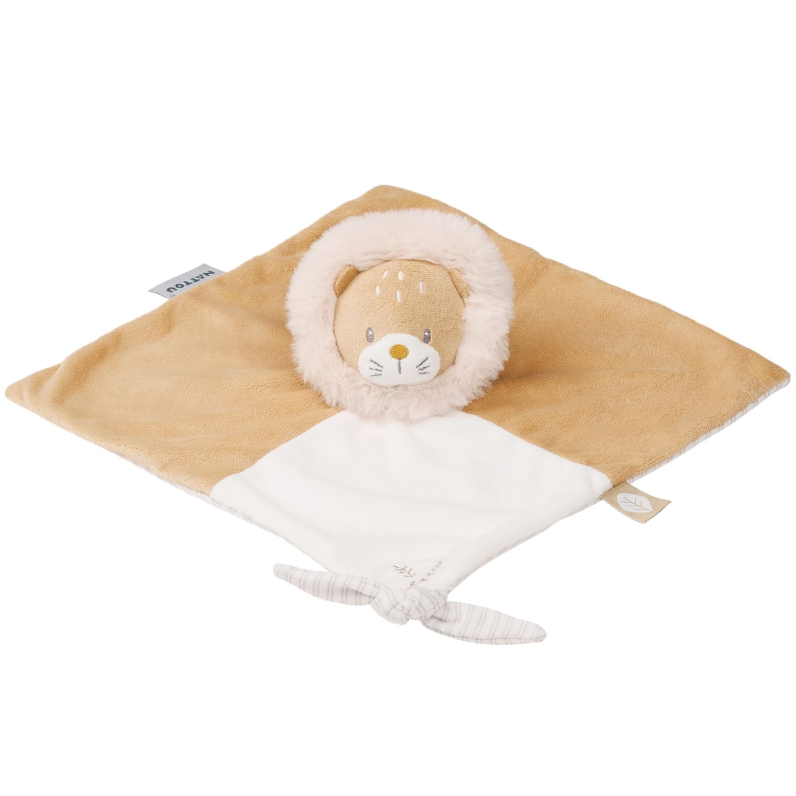 NATTOU Flo, Ernest & Oli Kuscheltuch Ernest der Löwe