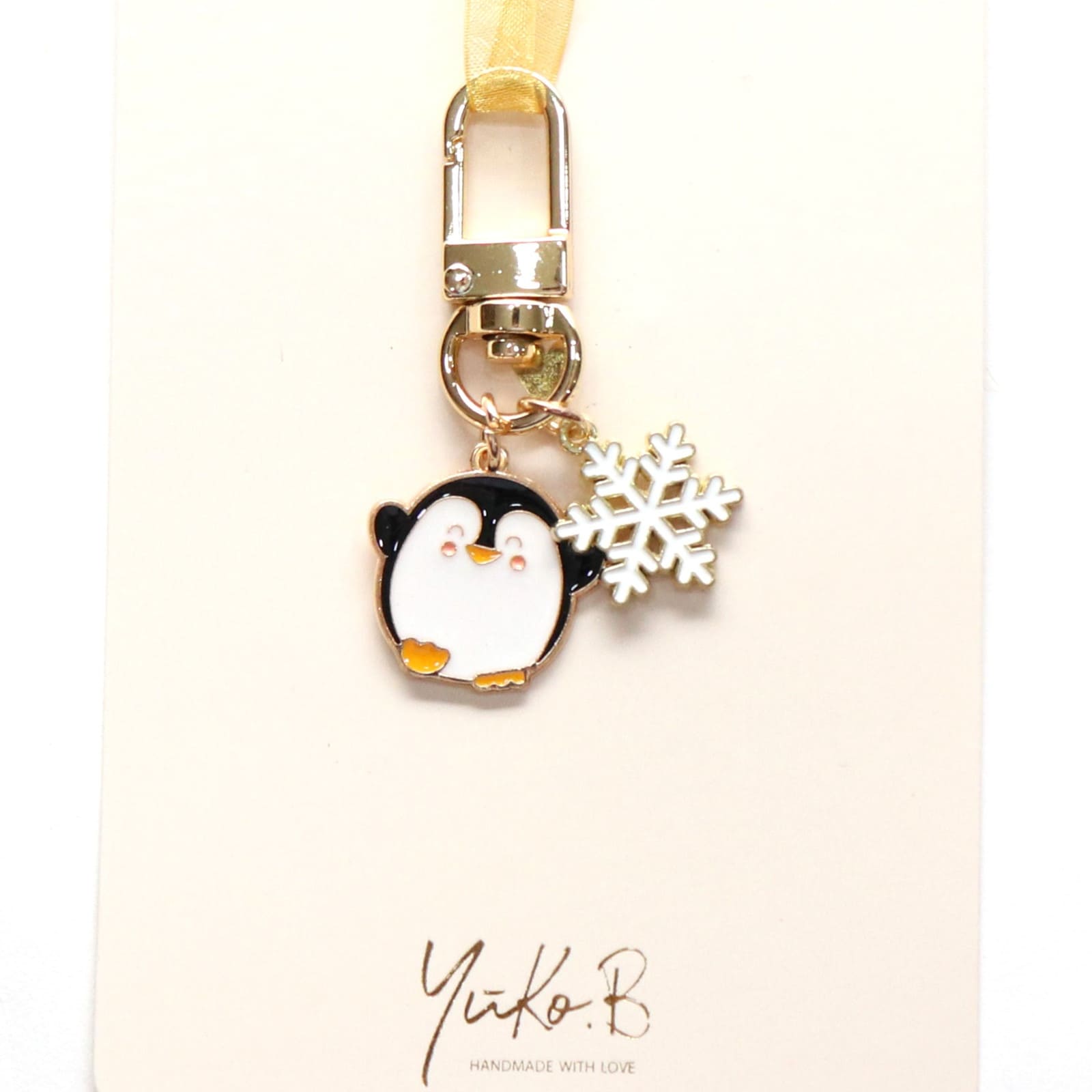 YUKO.B Schlüsselanhänger Miyu Pinguin