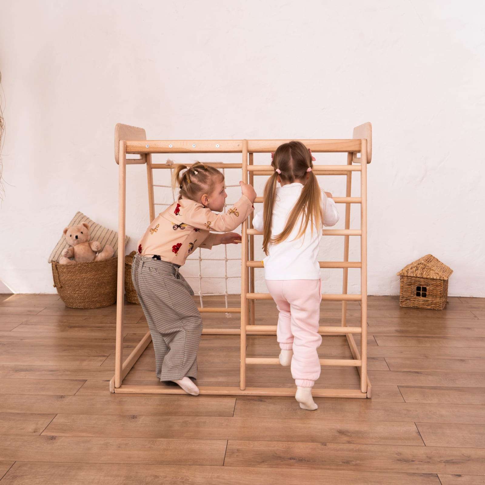 WOODANDHEARTS Place de jeu d'escalade