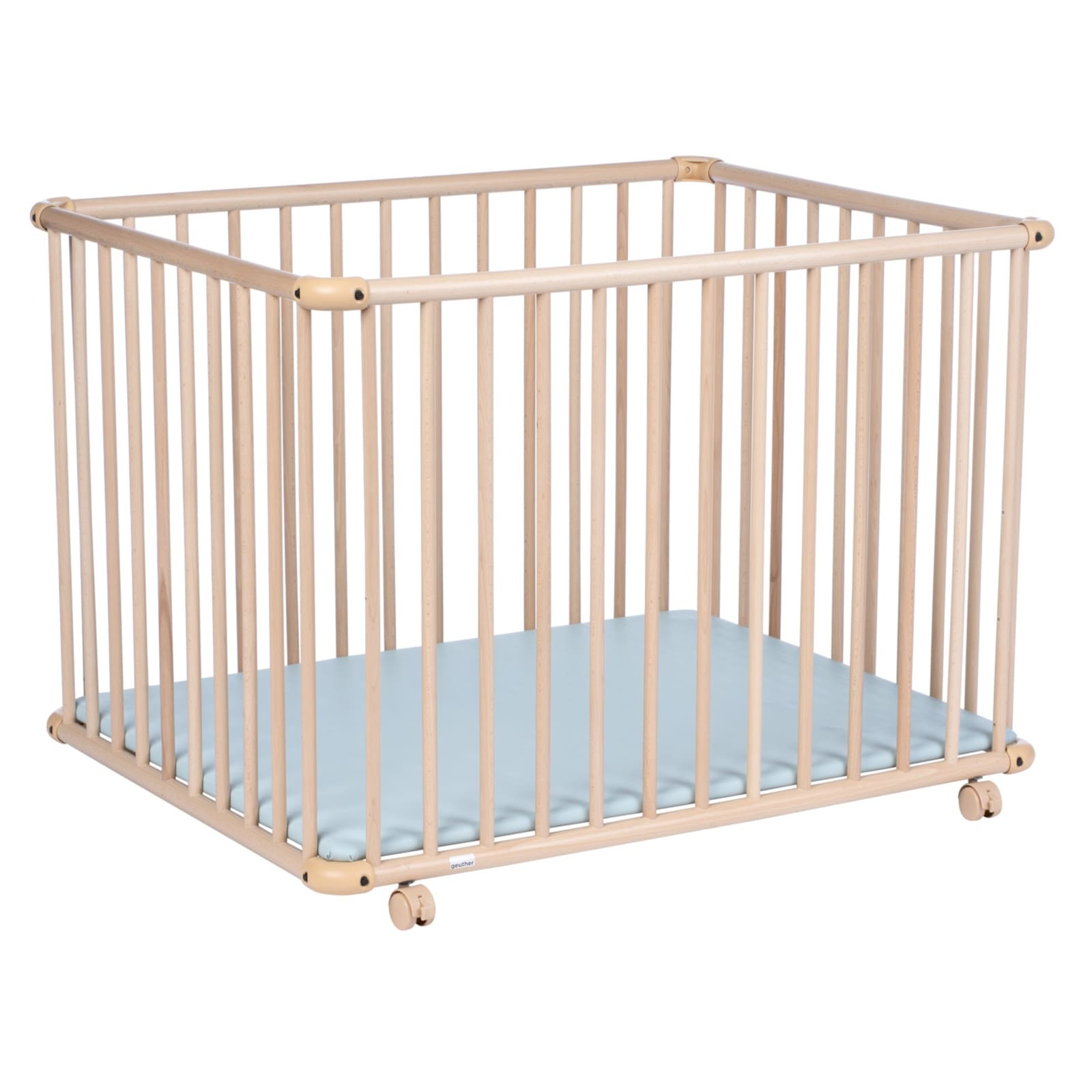 GEUTHER Laufgitter auf Rollen Belami Plus nature