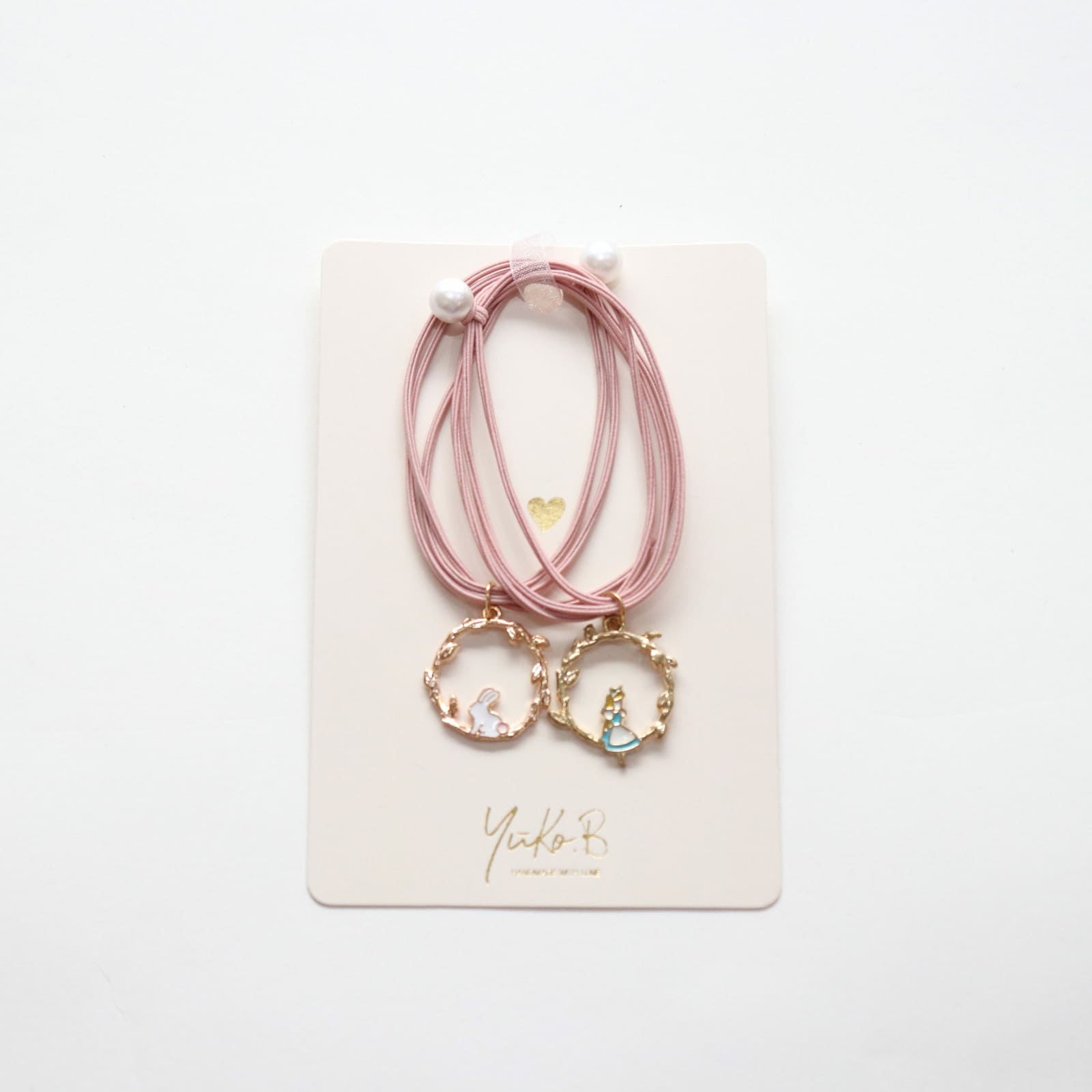 YUKO.B Haargummi 2er Pack Alice