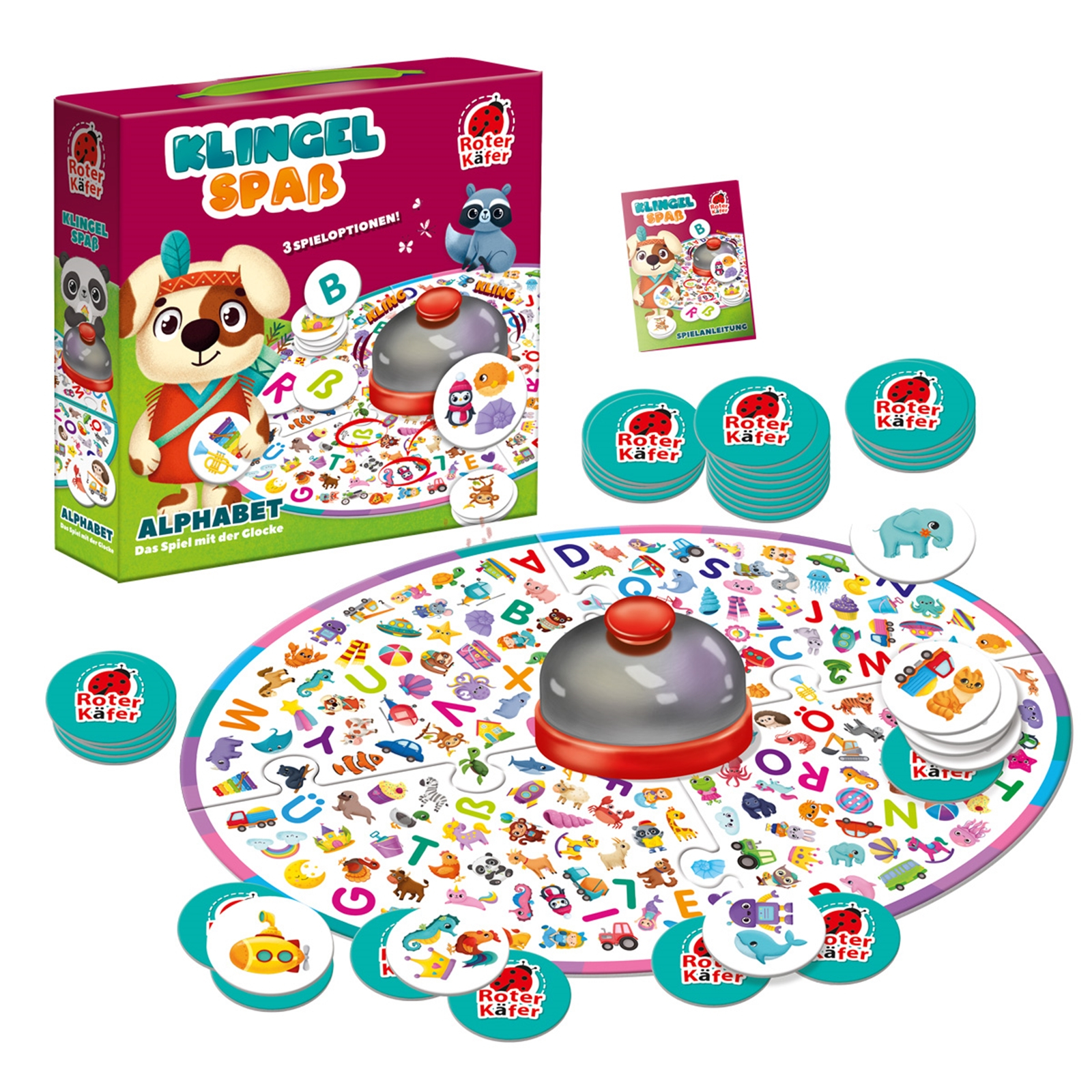 ROTER KÄFER Glockenspiel Alphabet, 5-99 Jahre