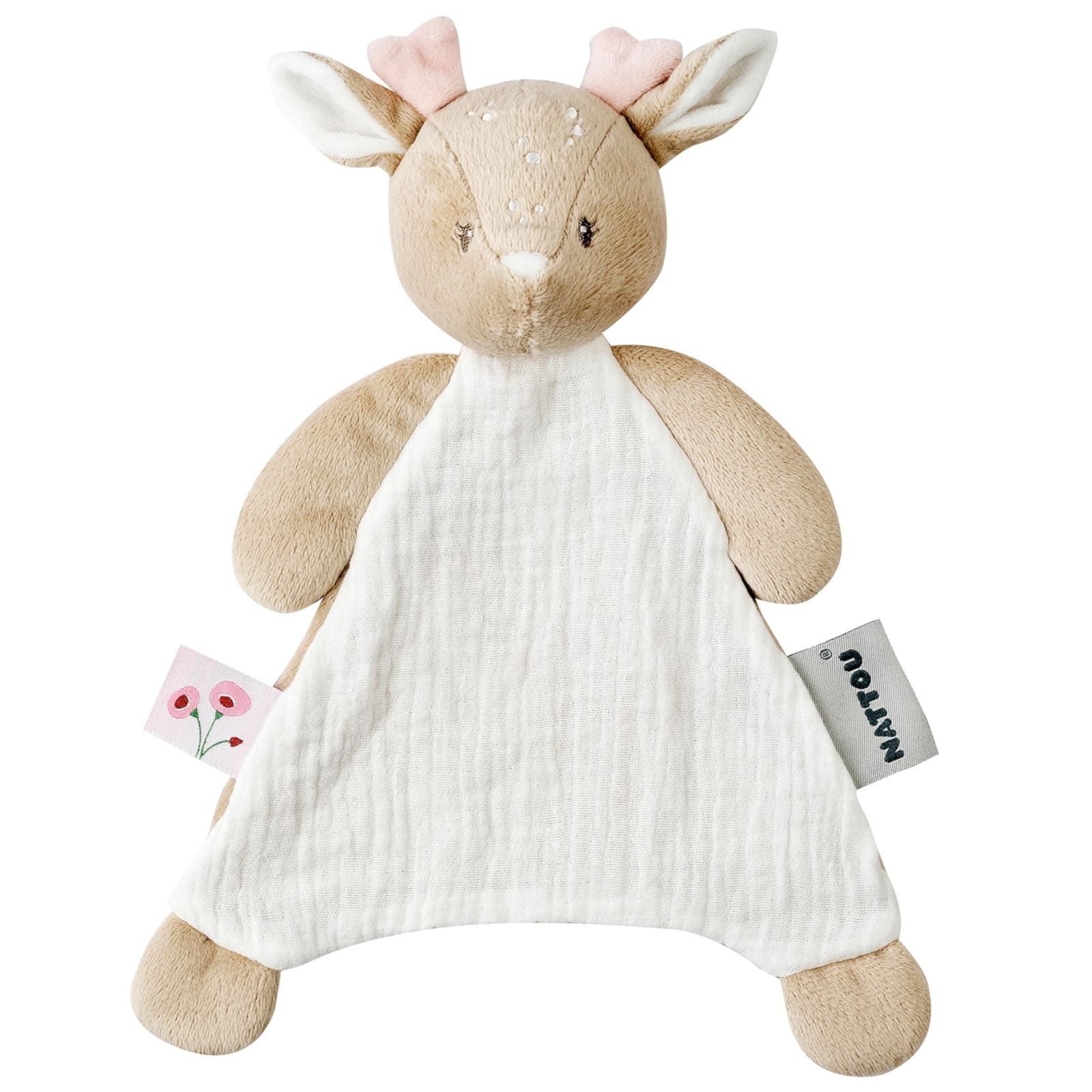 NATTOU FanFan Kuscheltuch klein Reh