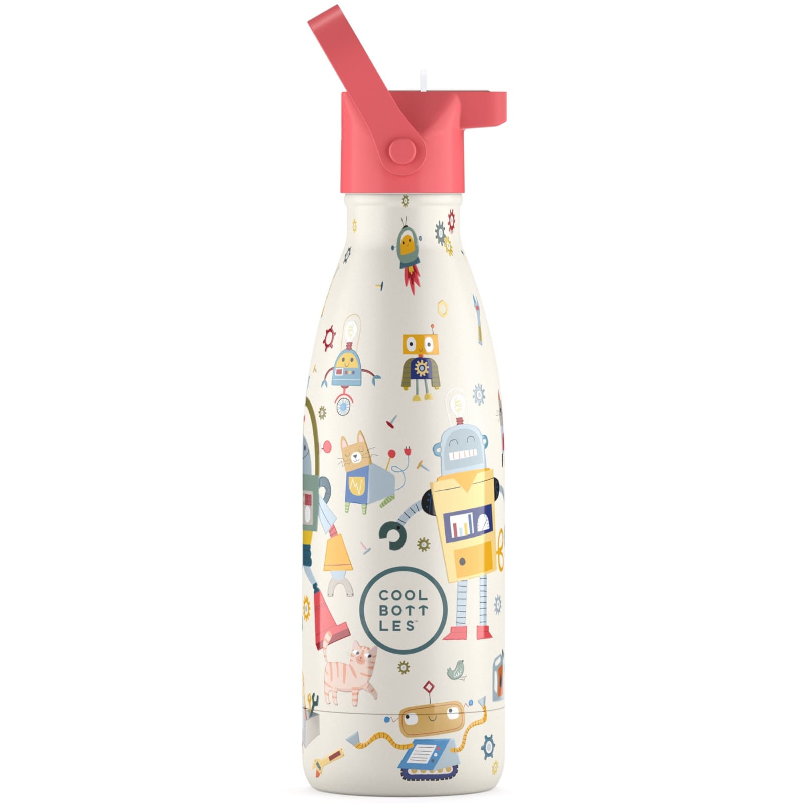 COOL BOTTLES Isolierflasche The Kids Bottle Messy Robots 350ml