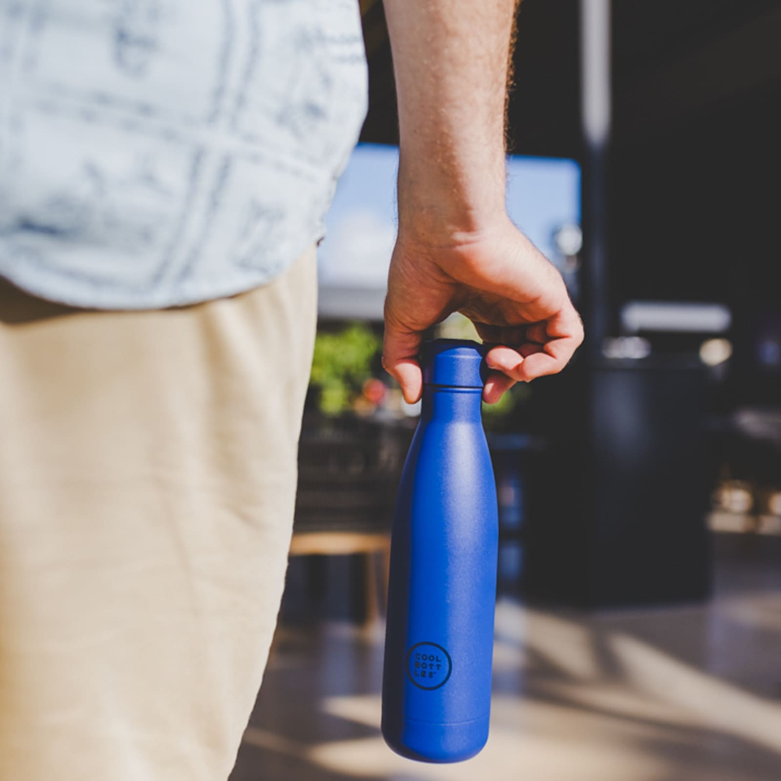 COOL BOTTLES Isolierflasche The Bottle Vivid Blue 350ml