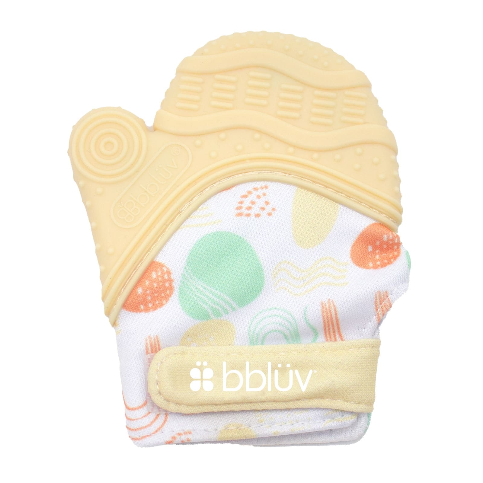 BBLÜV Glüv Beisshandschuh für Babys vanille