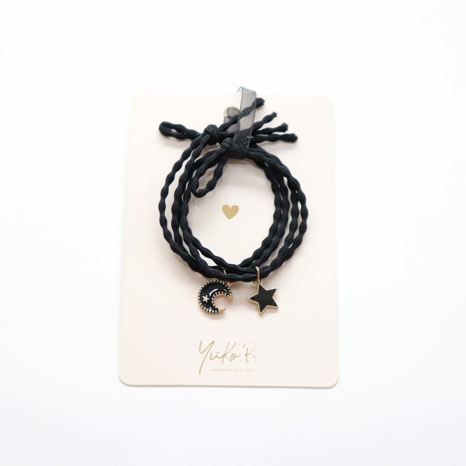 YUKO.B Haargummi 2er Pack Sterne