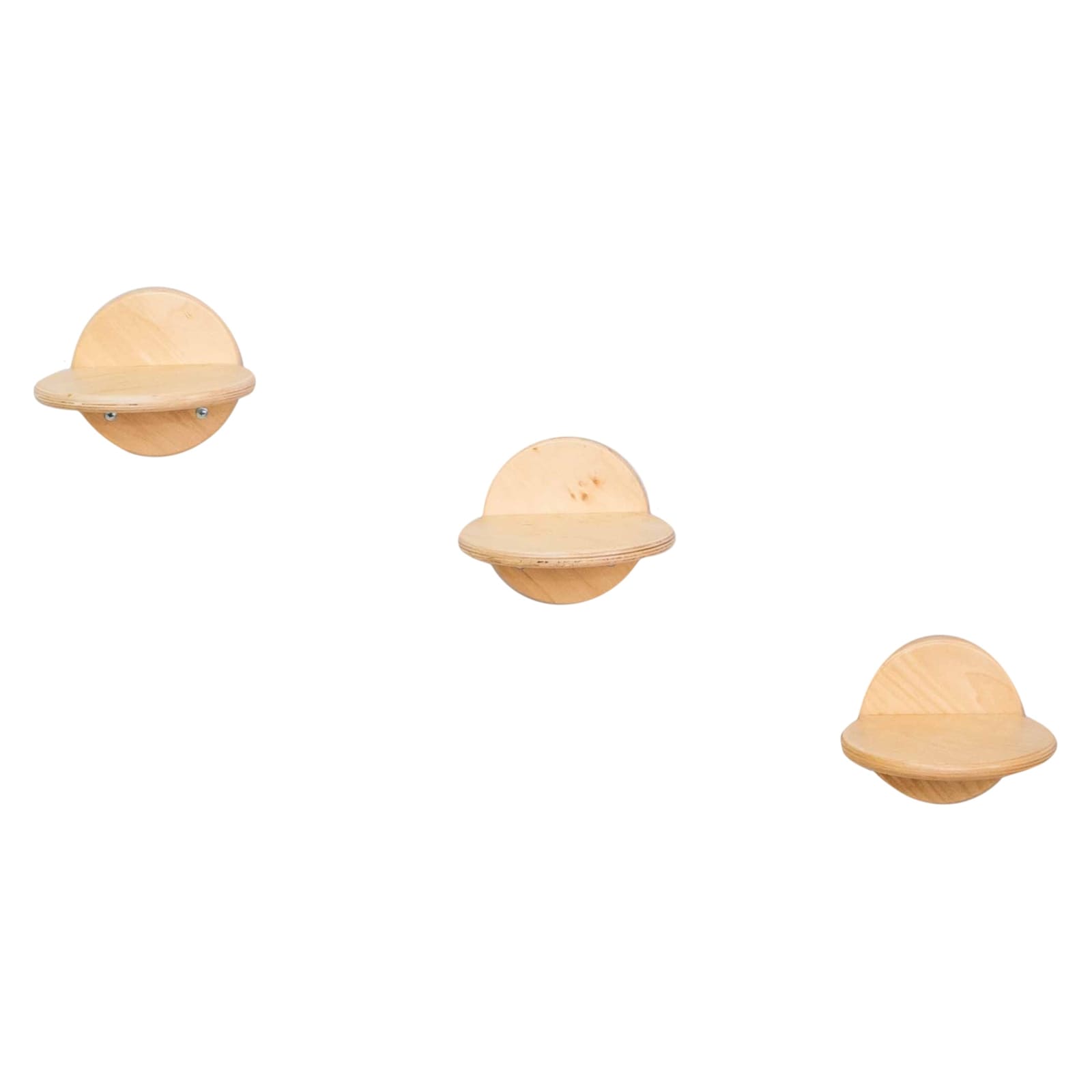 WOWHELPERCO 3 runde Stufen natur