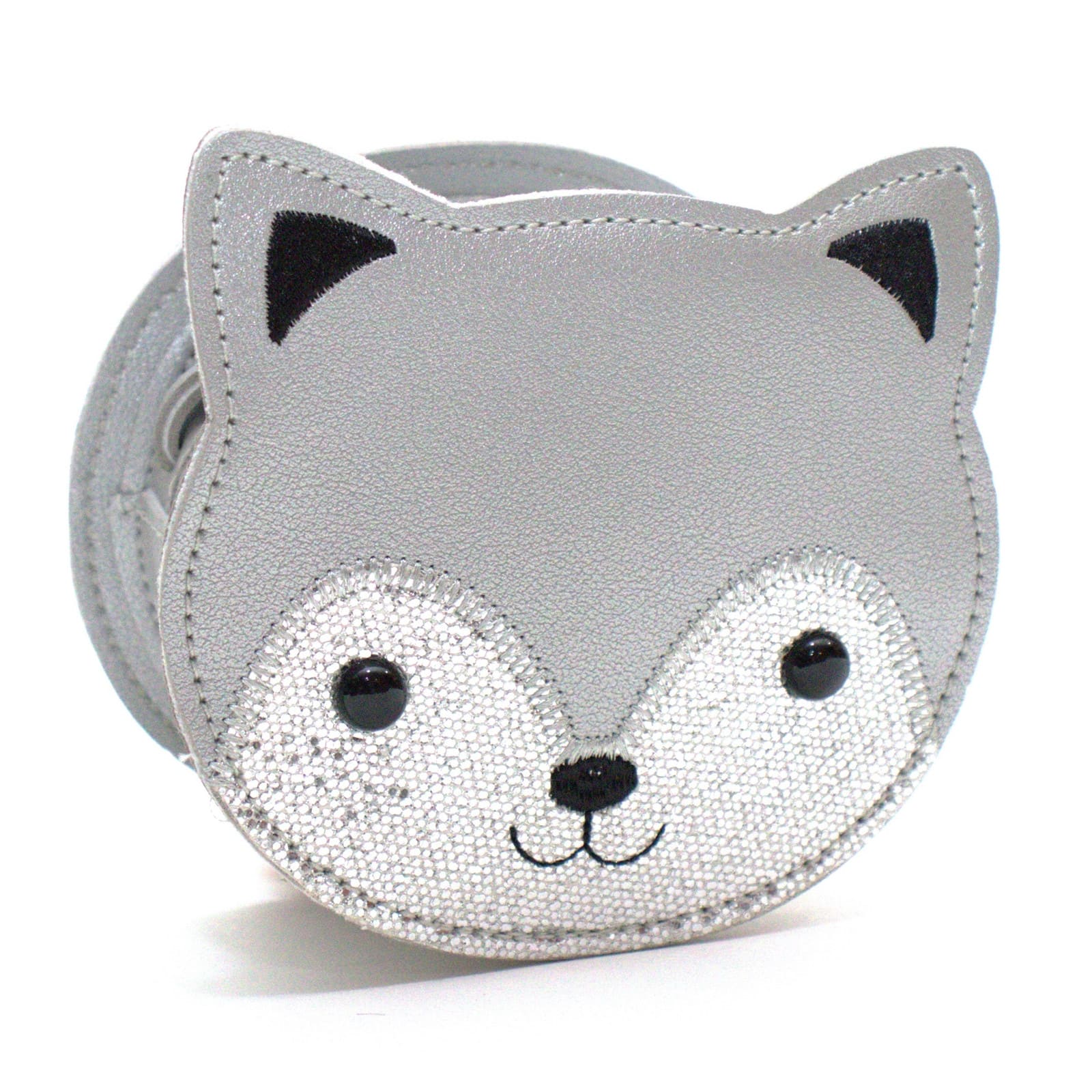 YUKO.B Umhängetasche Gaspard die Katze grau