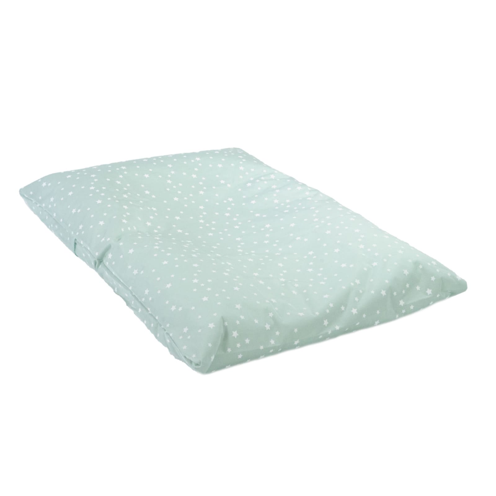 KULI-MULI Wickelkissenüberzug Lyocell Secure Frosty Stars 50 x 70 cm