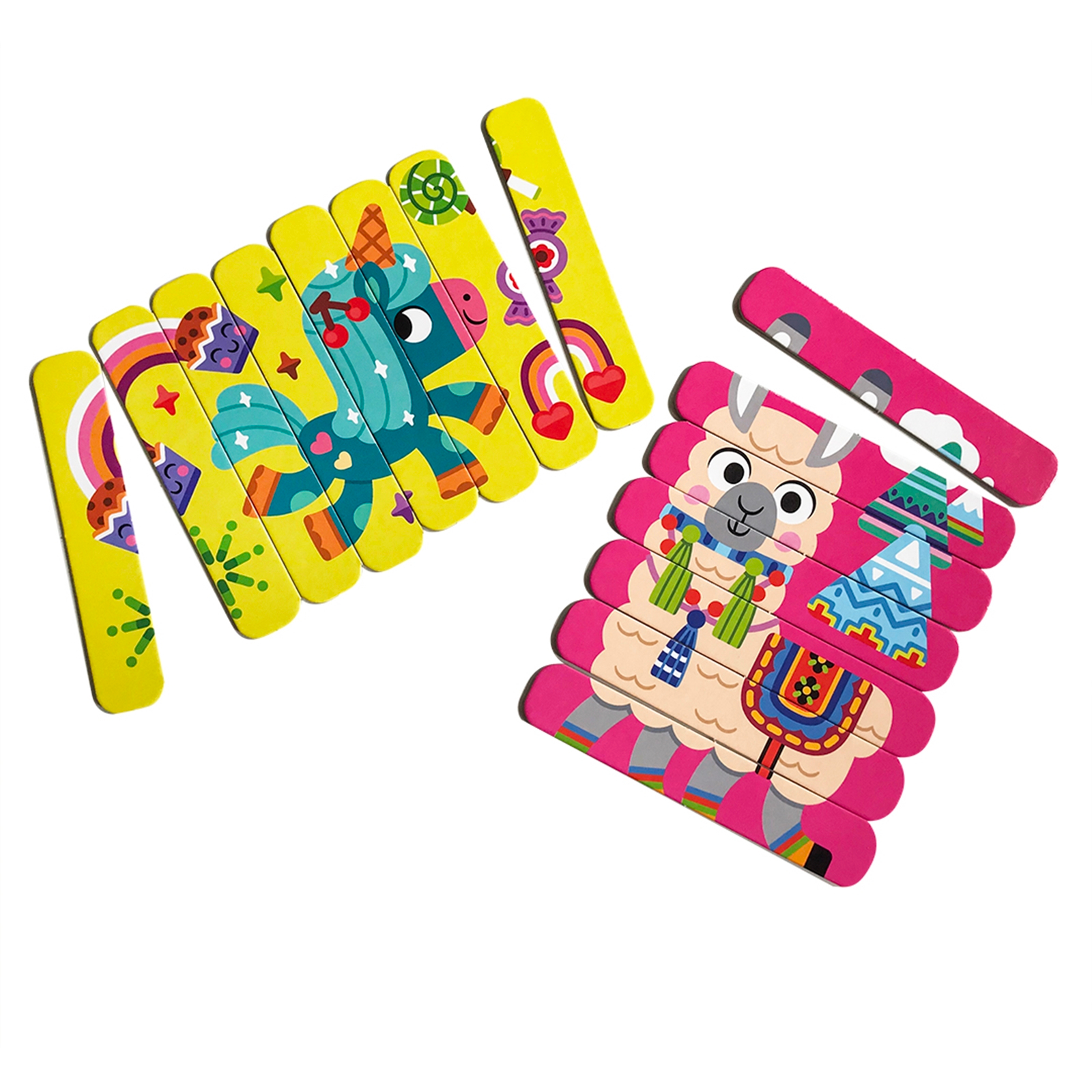 ROTER KÄFER Bâtons de puzzle Créatures, 3-5 ans