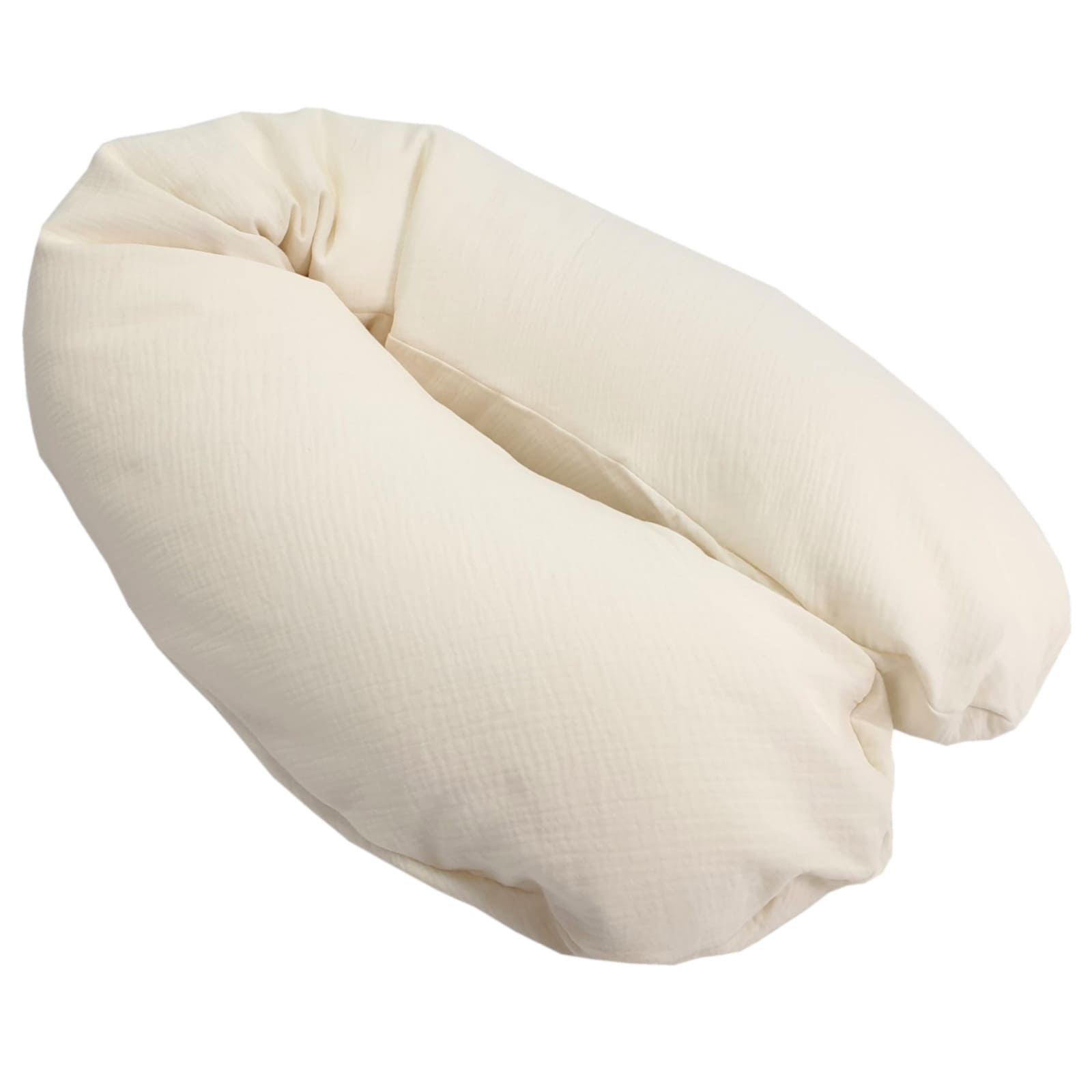 KULI-MULI Multifunktionales Kissen Flexi Baumwolle ecru