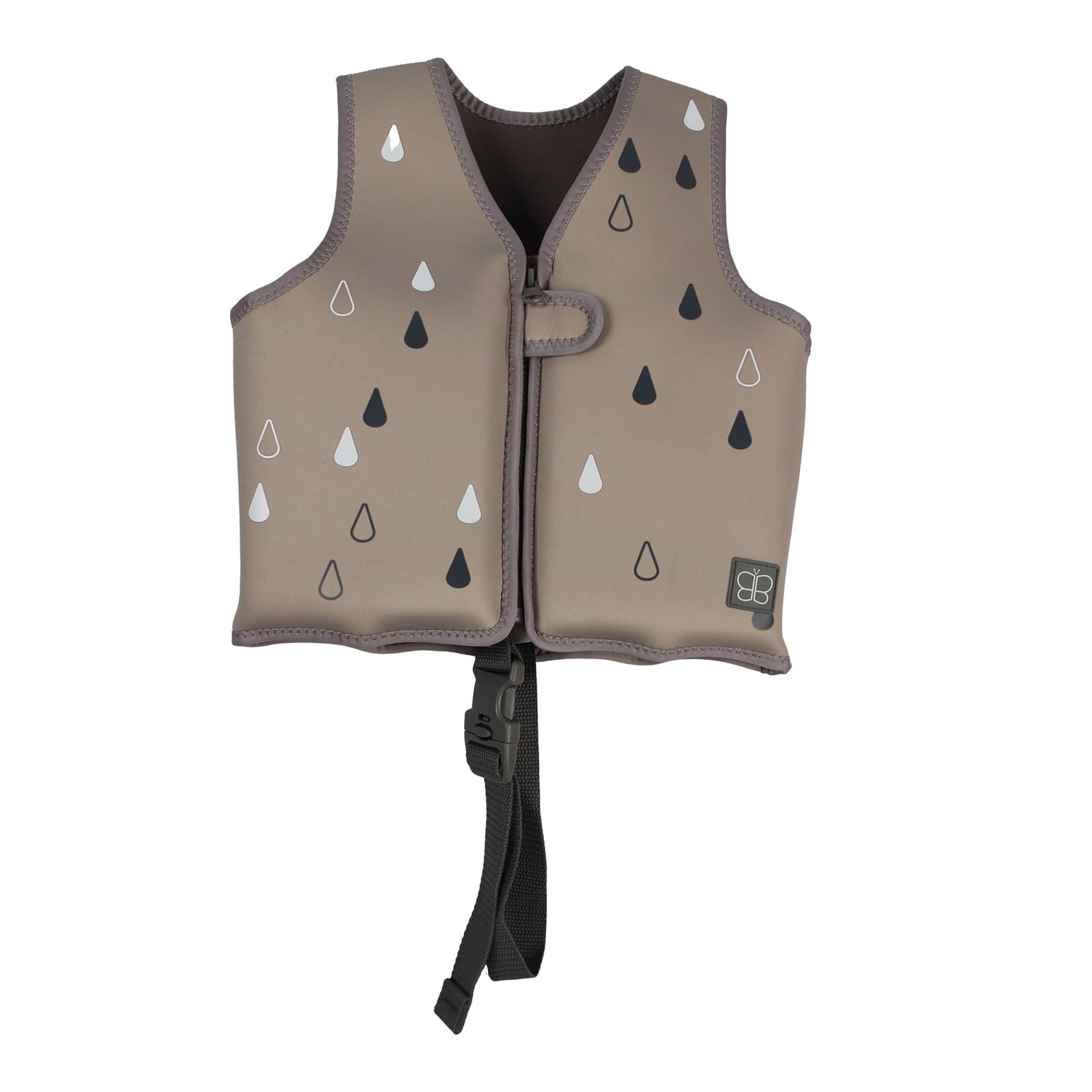 BBLÜV Näj Mitwachsende Schwimmweste Sand 3-6 Jahre