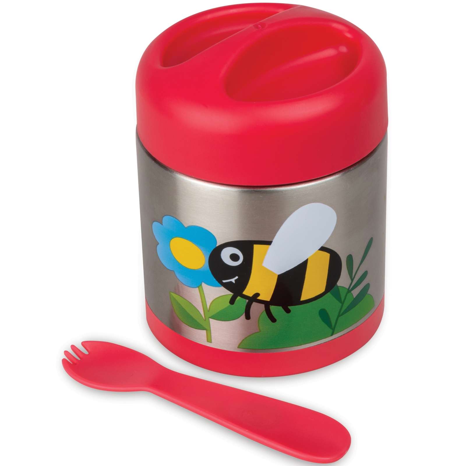 TUM TUM Thermobehälter mit magnetischem Löffel Marienkäfer Classic