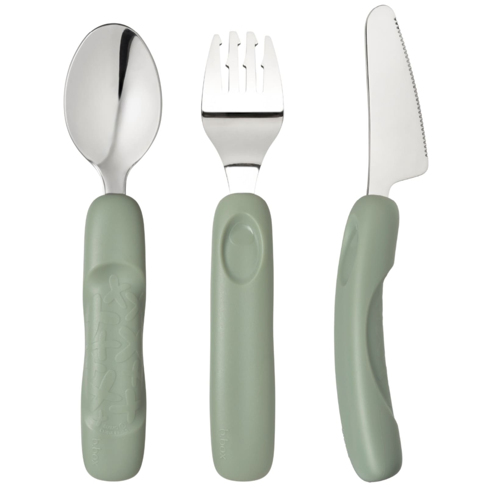 B.BOX Besteckset Jnr Trio Sage
