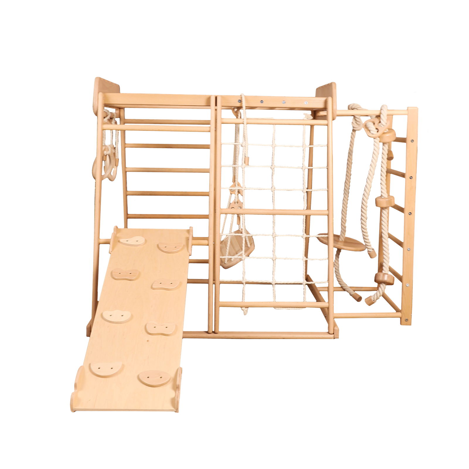 WOODANDHEARTS Place de jeu d'escalade avec échelle