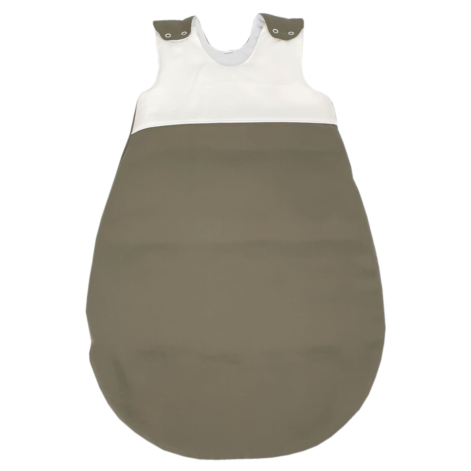 KULI-MULI Ganzjahresschlafsack Lyocell 70 cm ecru-khaki