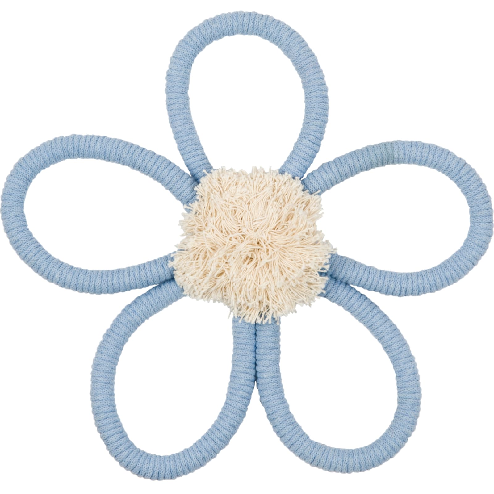 LIL'THINGS Fleur Boho décoration murale bleu