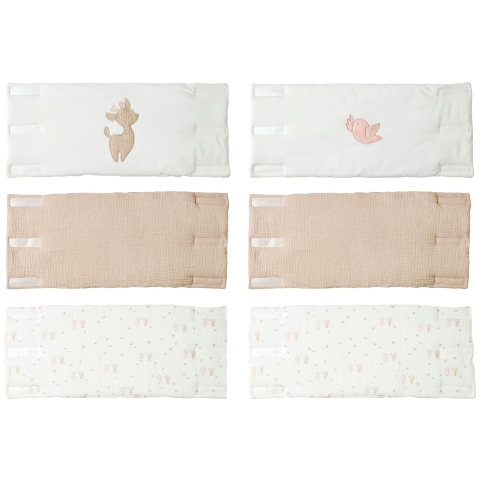 NATTOU FanFan Bettschutzset 6er Pack