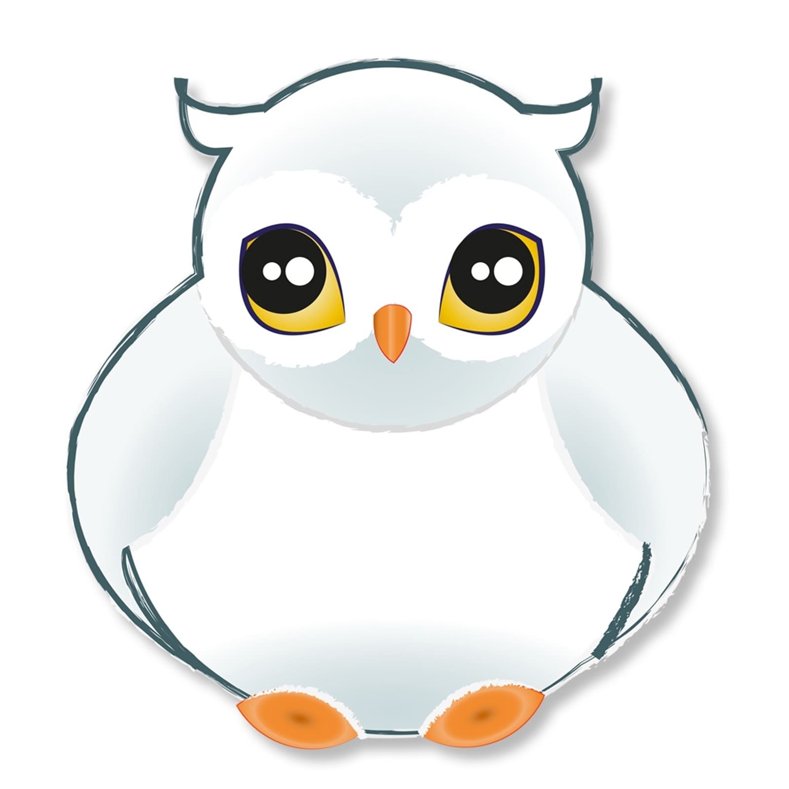 VALENTINES FOREST Magnetische Schneeeule