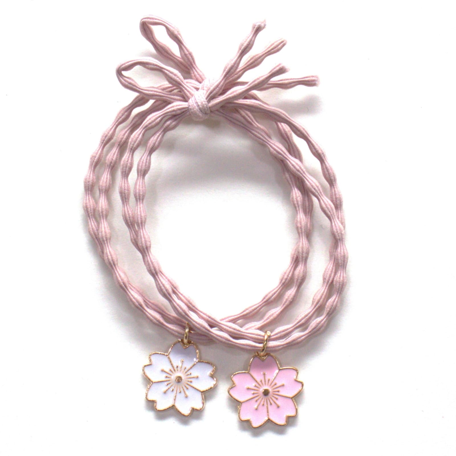 YUKO.B Haargummi 2er Pack Blumen