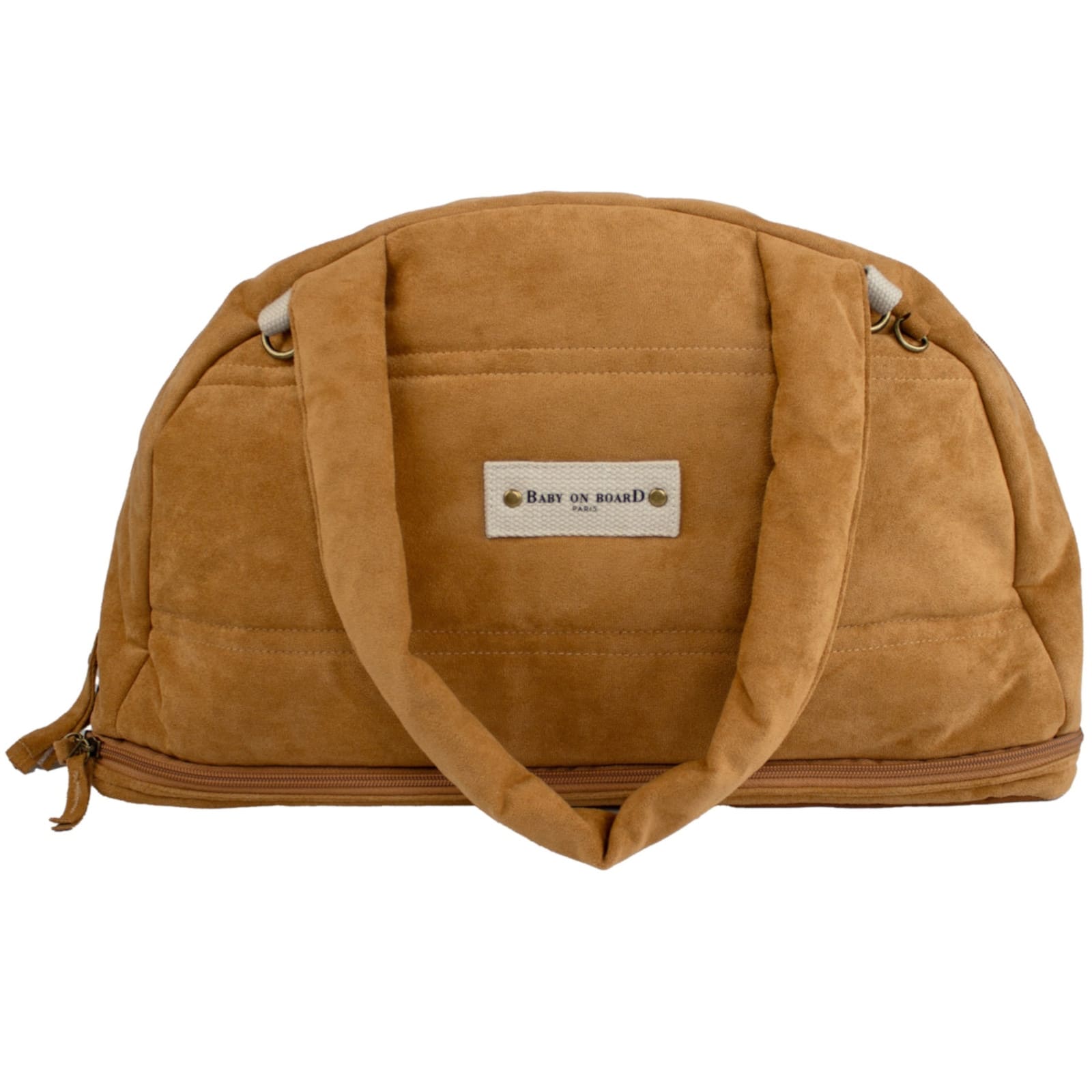 BABY ON BOARD Wickeltasche Doudoune braun
