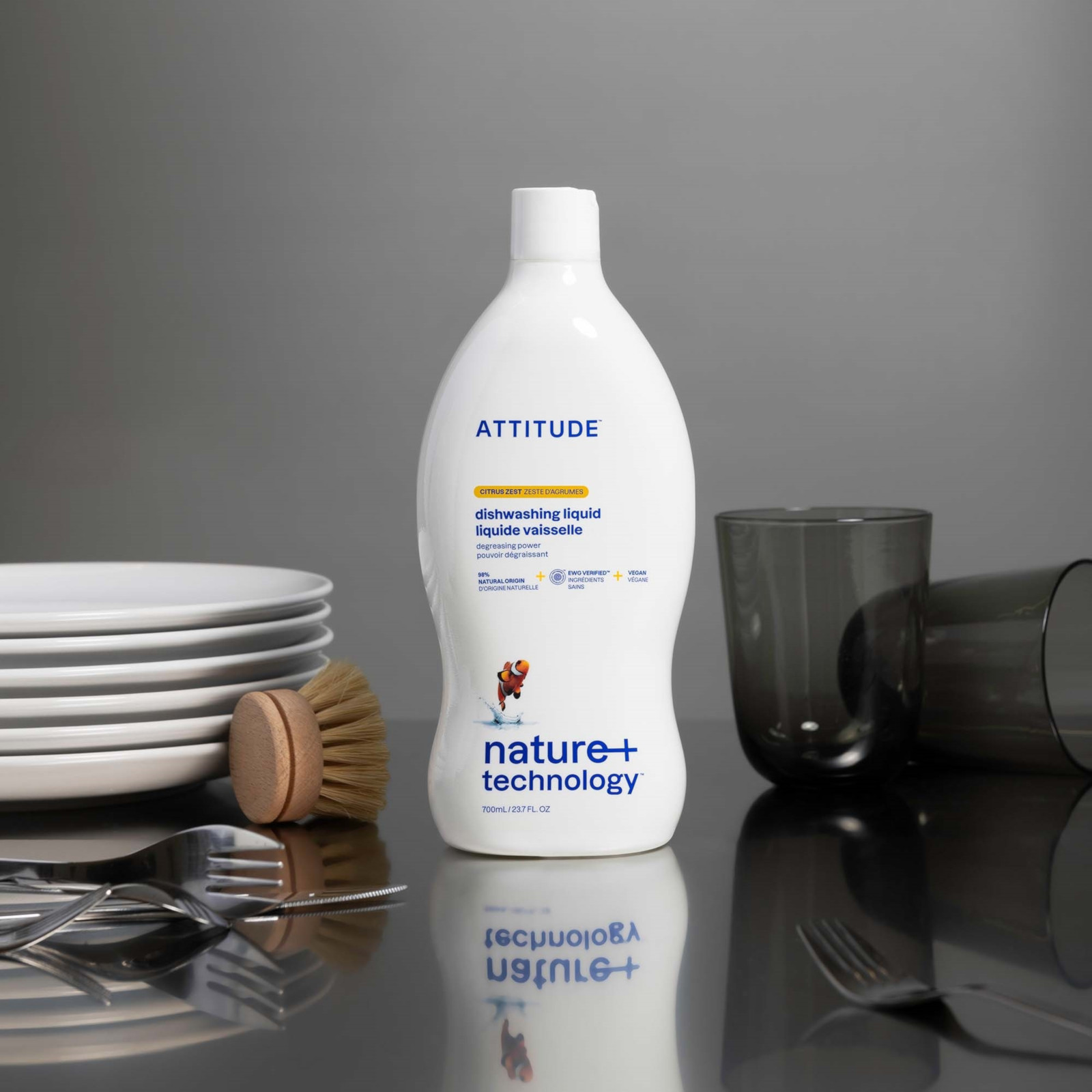 ATTITUDE Geschirrspülmittel Zitrusfrucht 700ml